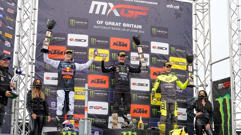 MX2, GP di Gran Bretagna: vince Renaux, Guadagnini sul podio