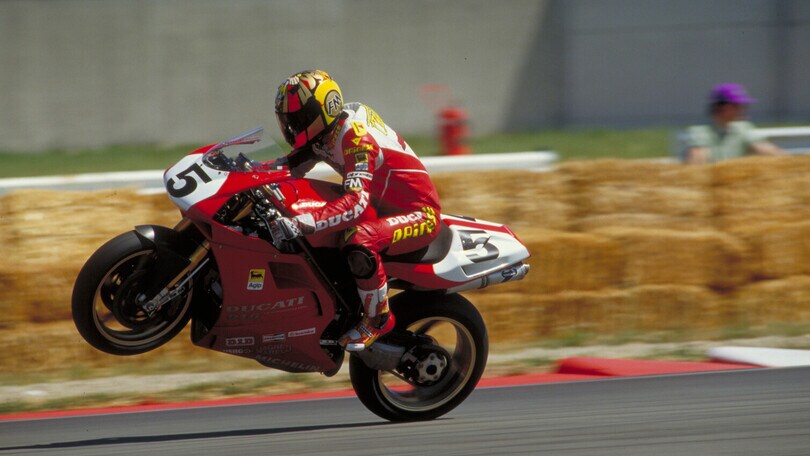 SBK: i 58 anni del "Leone di Jesi" Giancarlo Falappa