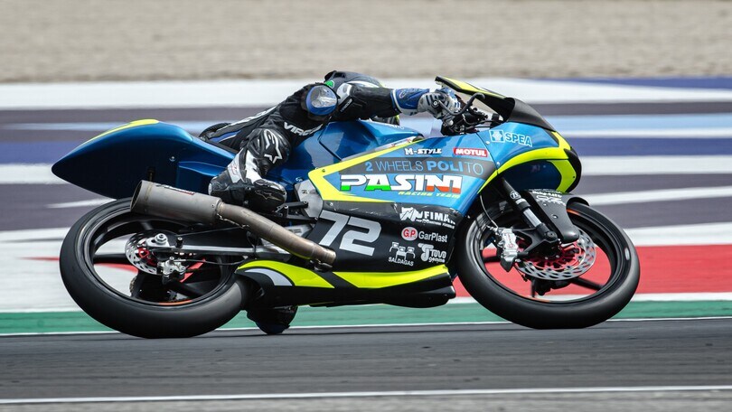 PreMoto3, Imola: vittoria per Liguori in una "pazza" Gara 1