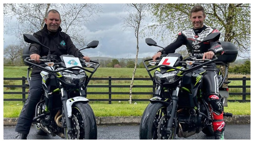 SBK: Jonathan Rea a lezione di guida