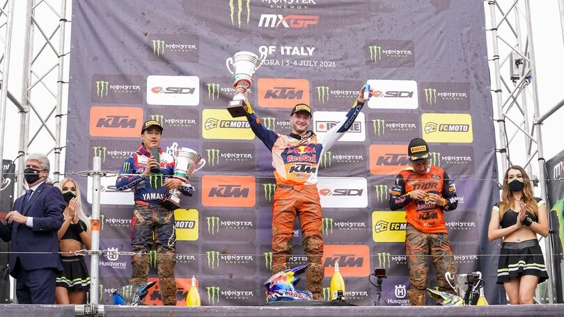 MXGP d'Italia: vince Herlings, Cairoli sul podio