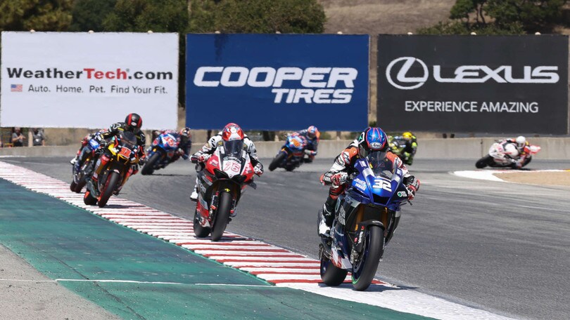 MotoAmerica, Laguna Seca: Gagne fa 2 su 2, Baz secondo