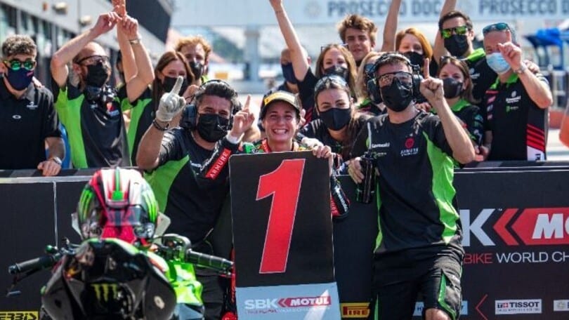 WorldSSP300, Professor Carrasco on the attack at Assen
