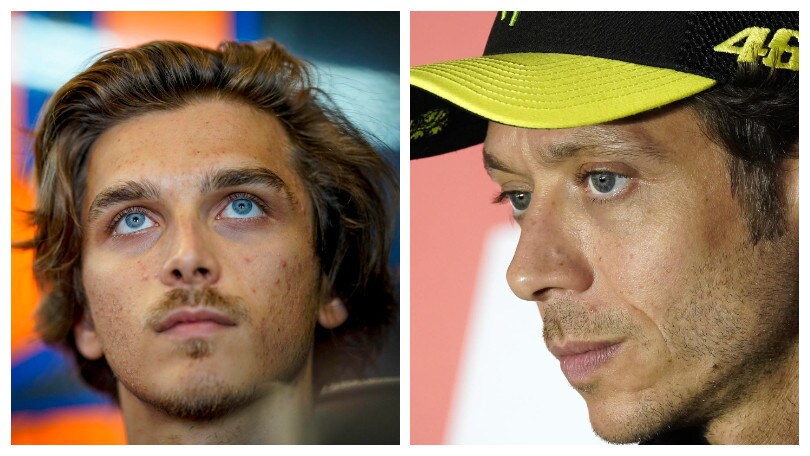 MotoGP, Rossi-Marini together: Luca dreams of having Valentino in the garage