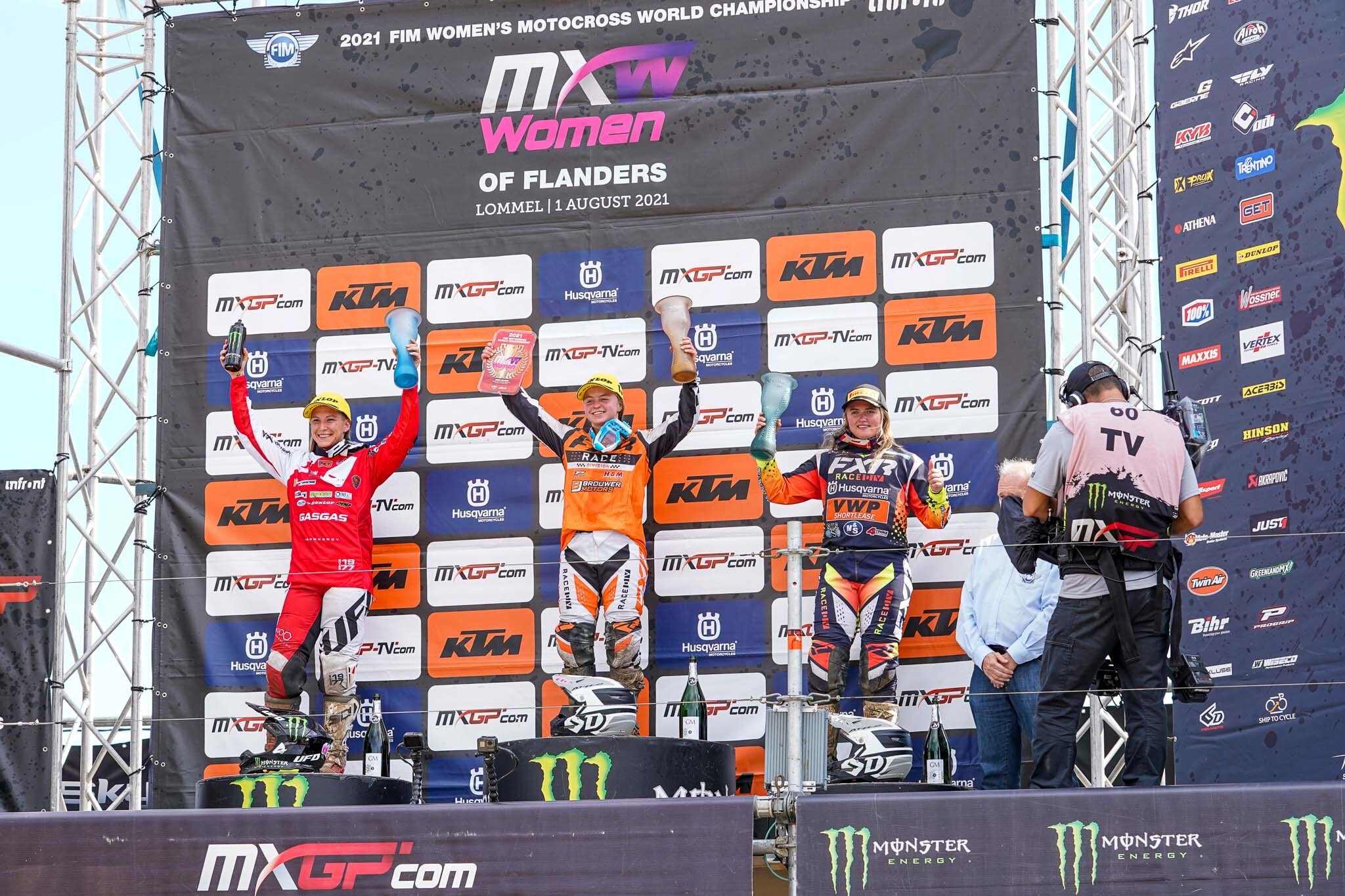 WMX: Kiara Fontanesi seconda, il Gran Premio del Belgio alla Van Der Vlist