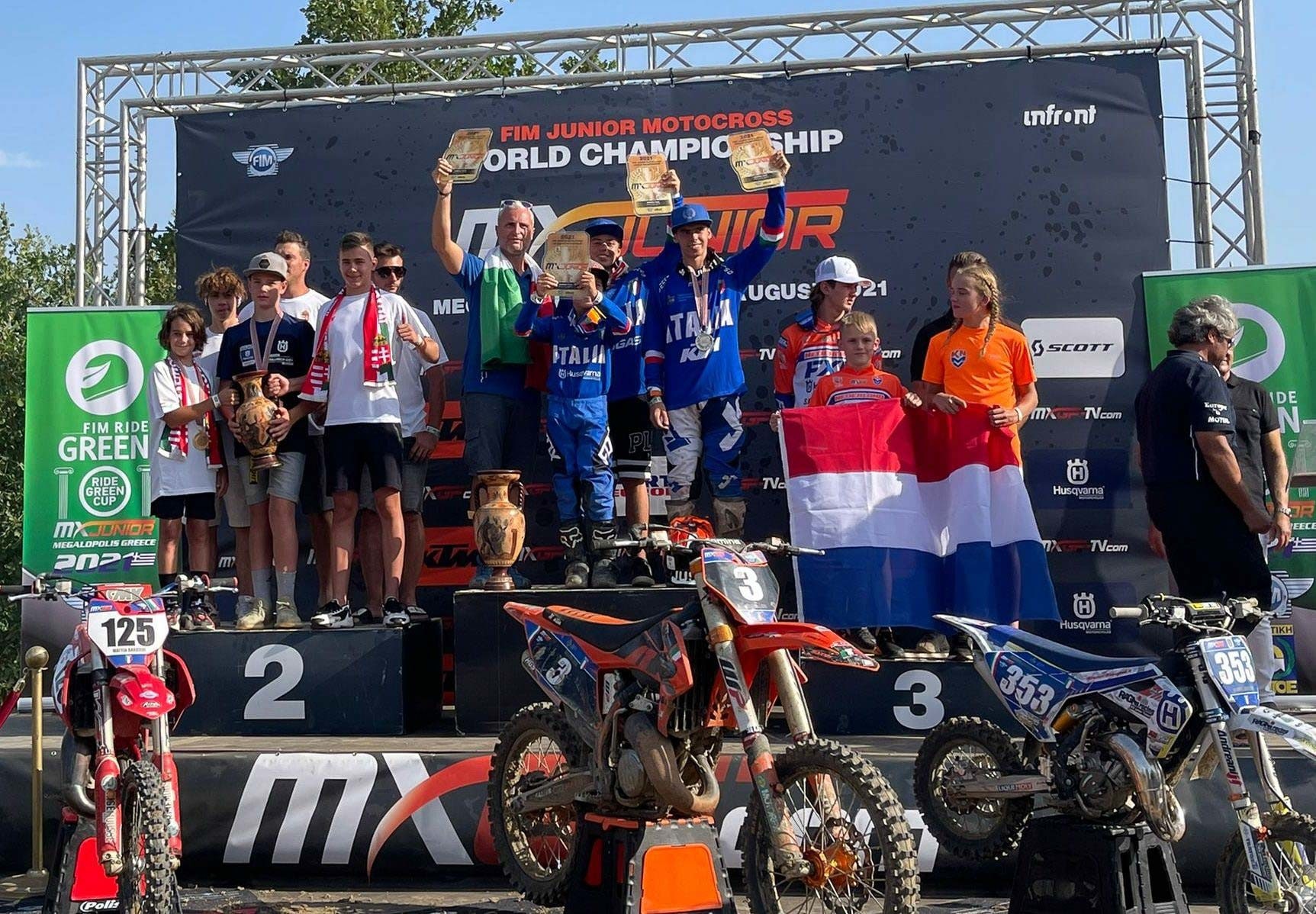 Mondiale FIM Junior di Motocross: l’Italia si conferma Campione!