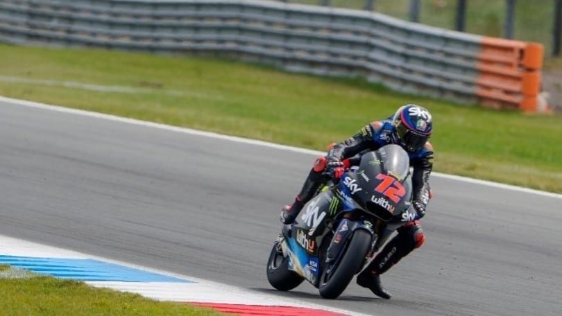 Moto2, GP Stiria: Bezzecchi al comando nelle FP1, bene Dalla Porta