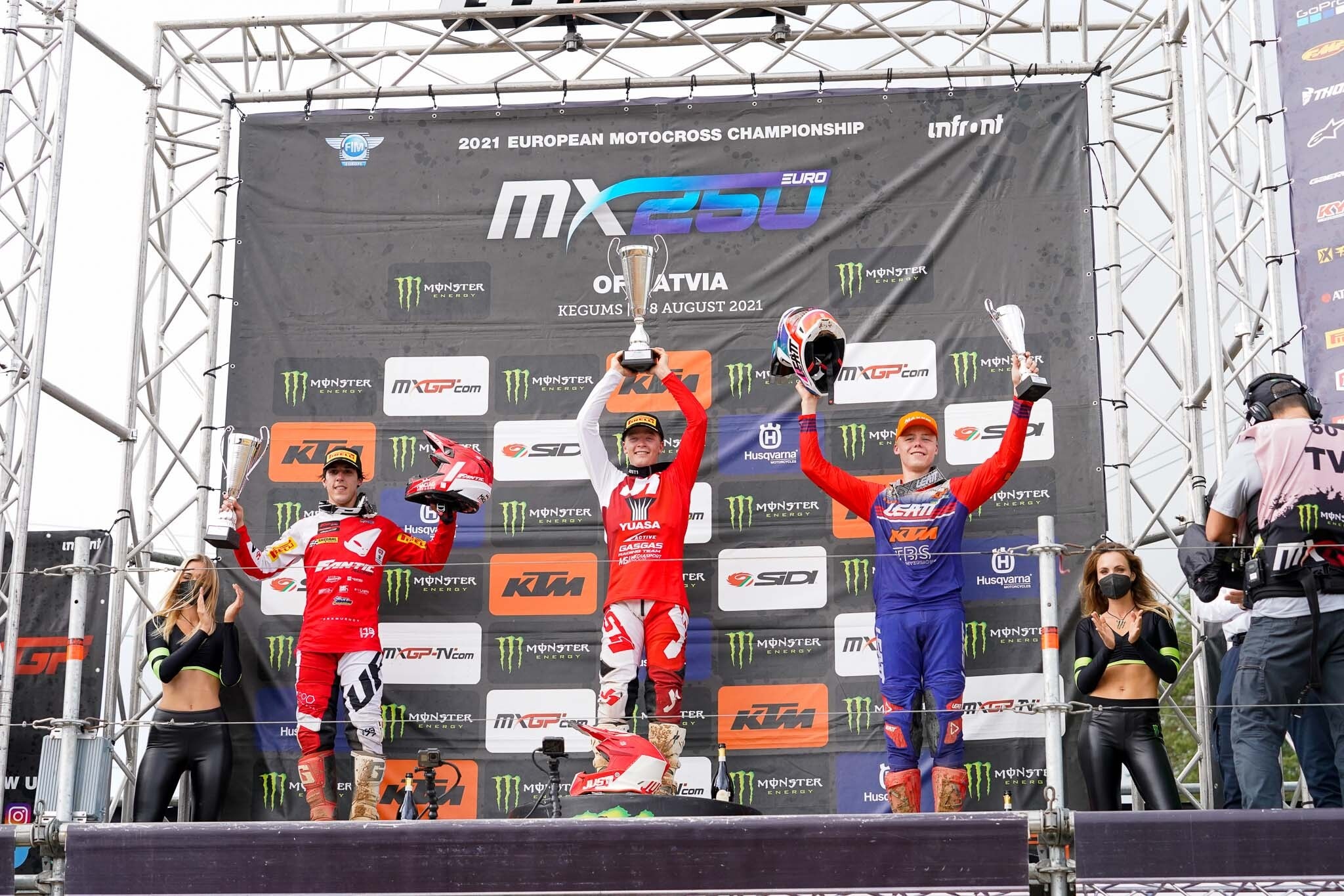 EMX250: a Kegums vince Horgmo, Lapucci ancora sul podio