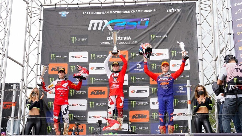 EMX250: a Kegums vince Horgmo, Lapucci ancora sul podio