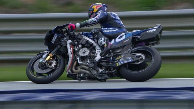 MotoGP Austria, domenica amara per Bastianini: “Sono senza parole”