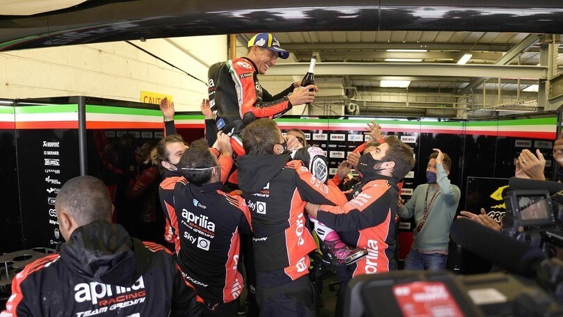 MotoGP, Aleix Espargaró and his touching dedication to the Aprilia team