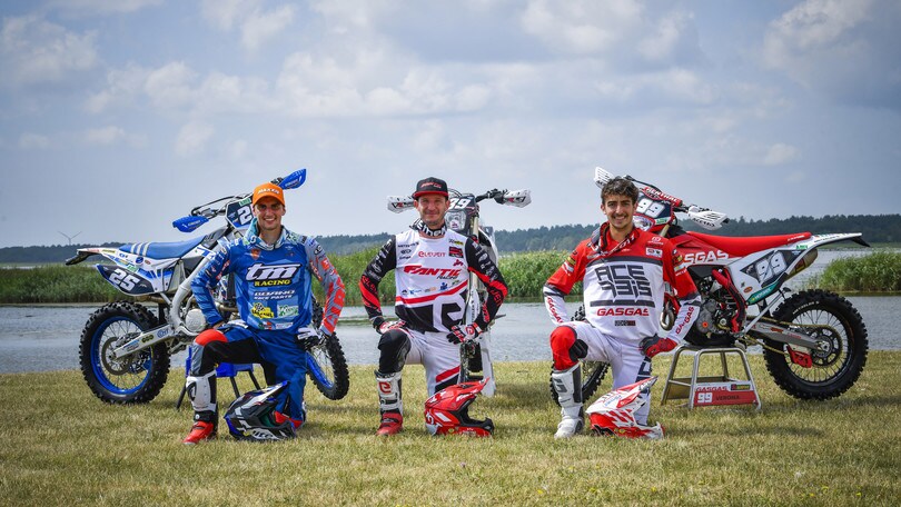 EnduroGP: i tre moschettieri Verona, Guarneri e Cavallo