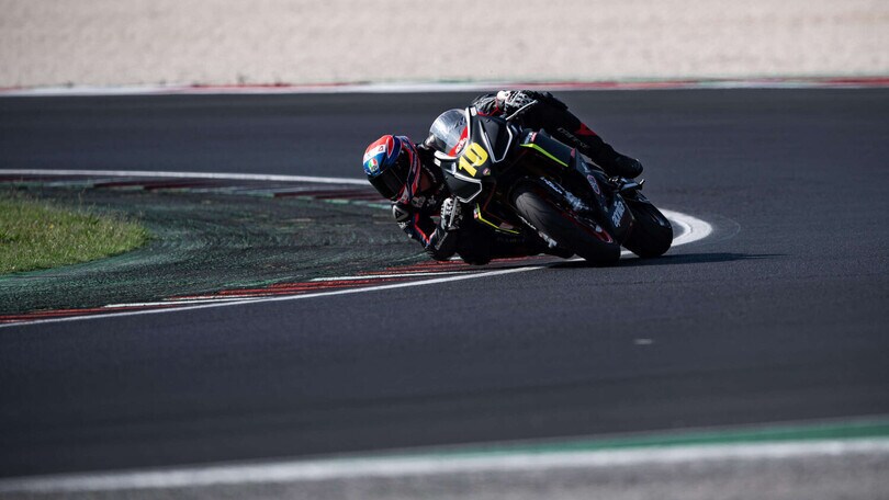 MotoAmerica: Tommaso Marcon in the Twins Cup with the Aprilia RS660