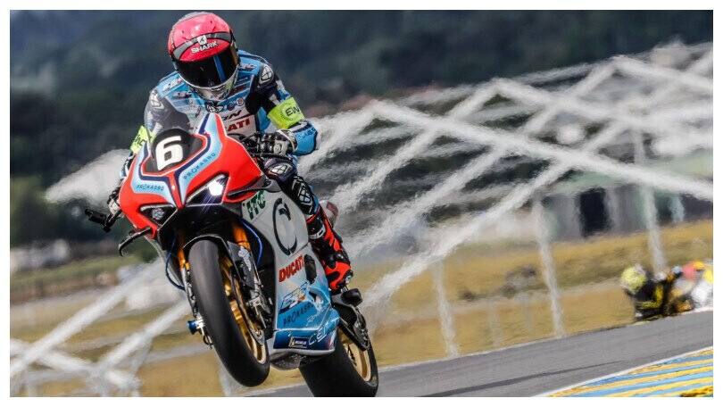 EWC, Lorenzo Zanetti con ERC Ducati al Bol d’Or