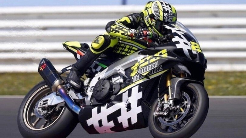 MotoGP: track training for Iannone with the Aprilia RSV4