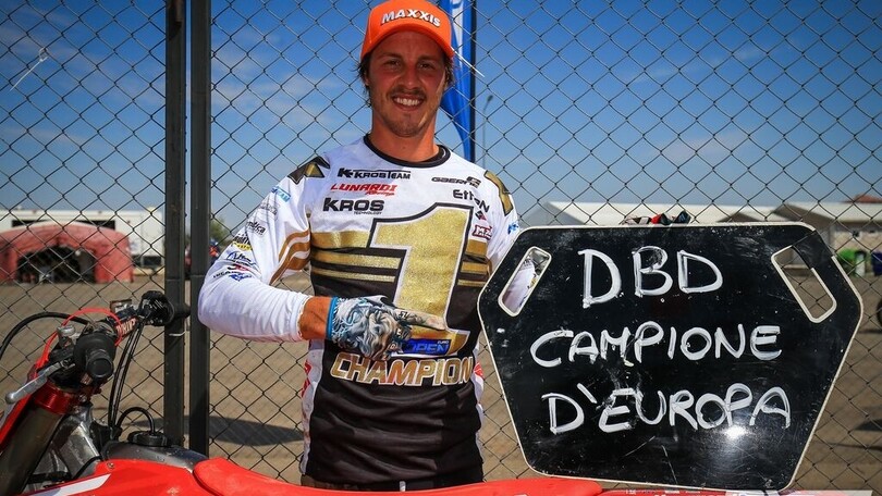 EMXOpen: Davide De Bortoli incoronato Campione a Afyon