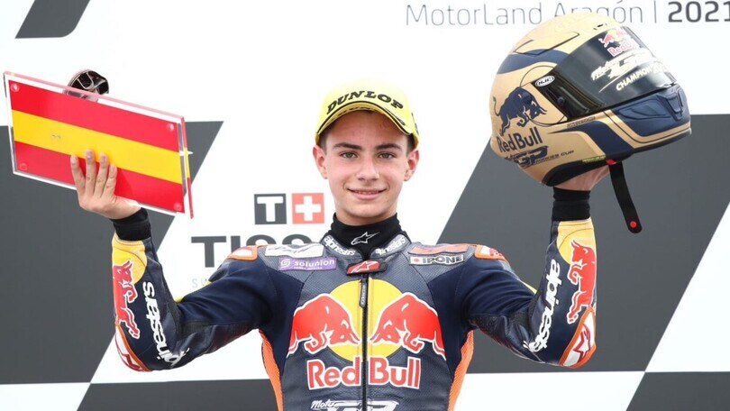 Red Bull Rookies Cup: David Alonso conquista il titolo ad Aragon