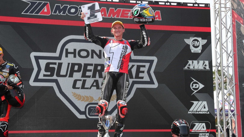MotoAmerica, New Jersey: tripletta e titolo per Gagne