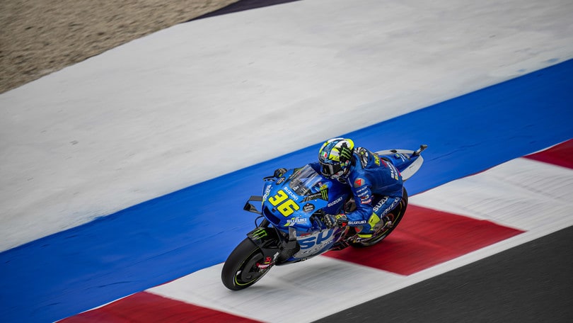 MotoGP Misano, Mir comments on practice: “Good in the wet and dry”