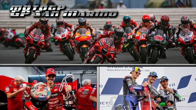 MotoGP San Marino: Bagnaia e Bastianini incantano Misano