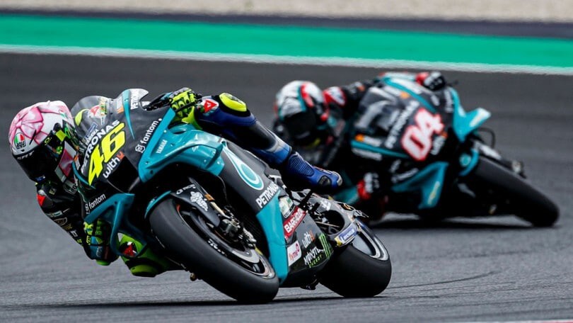 Misano MotoGP test, Rossi and Dovizioso agree: “The feeling is improving”