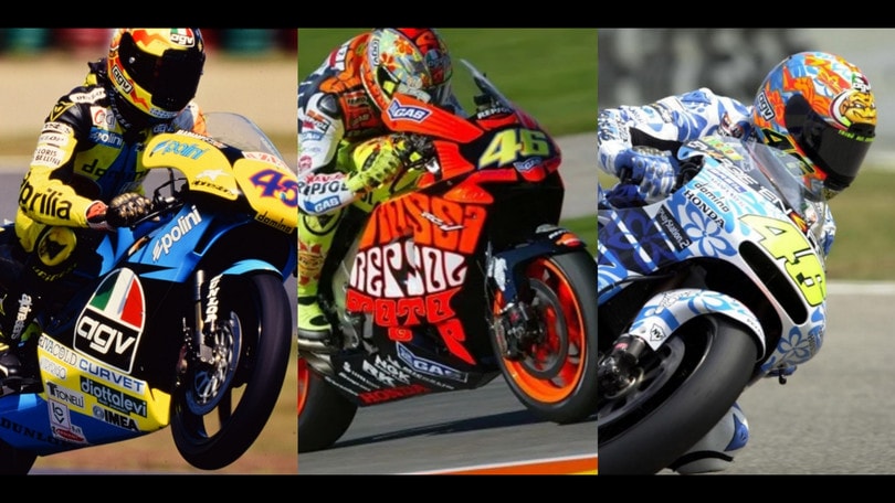 MotoGP: le 5 moto più belle della carriera di Valentino Rossi