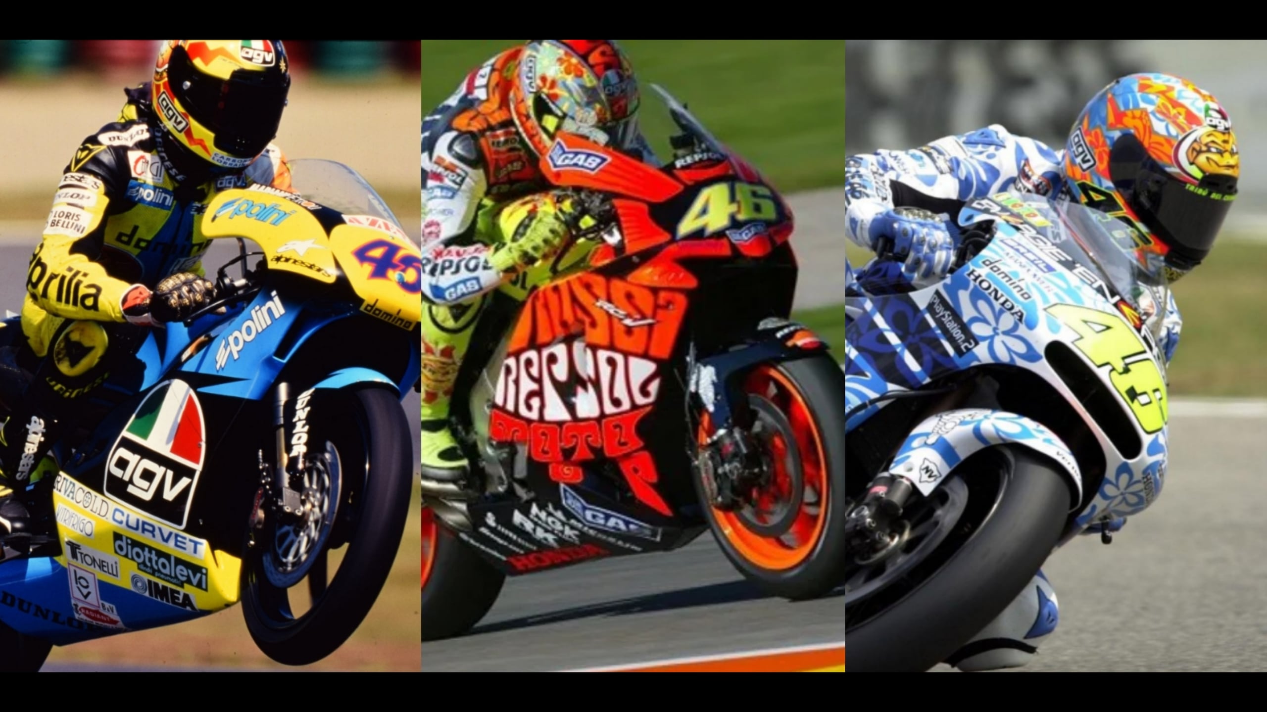 MotoGP: le 5 moto più belle della carriera di Valentino Rossi