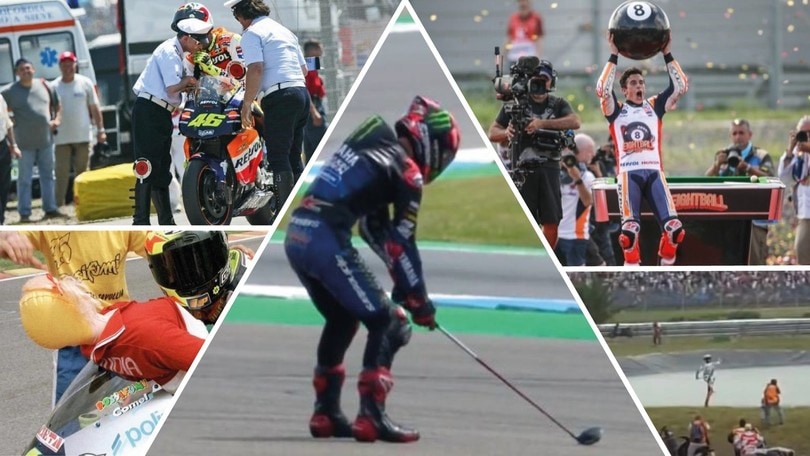MotoGP, le 5 esultanze più curiose dell'era moderna del motomondiale