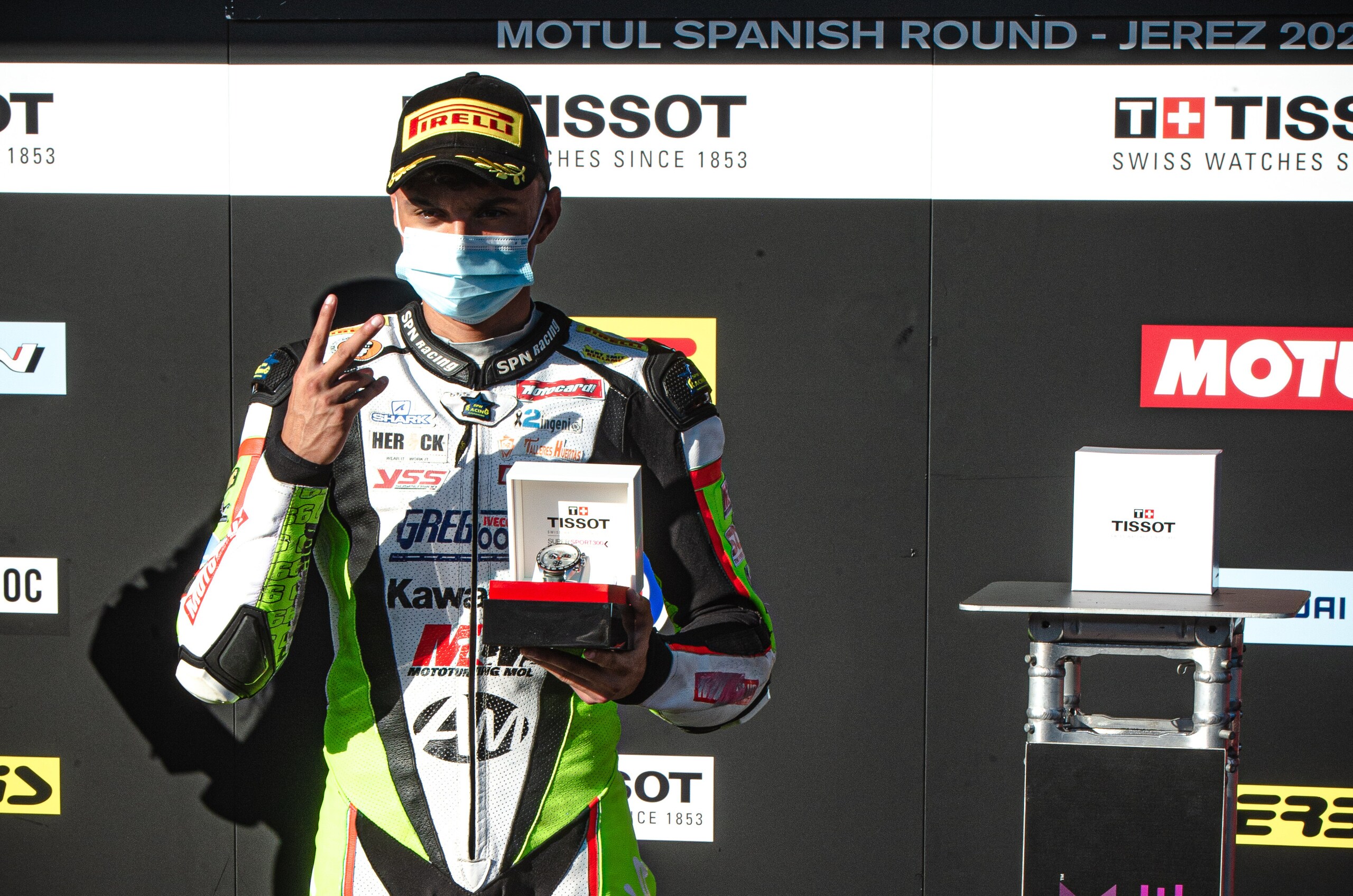 SSP300 Jerez, SP: Huertas firma la pole position