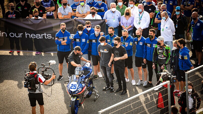 SSP300, Dean Berta Vinales: il commosso messaggio di Maverick