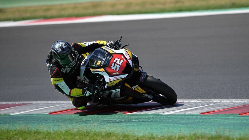 CIV Vallelunga, Q1: Delbianco al top in SBK, Bartolini leader in Moto3