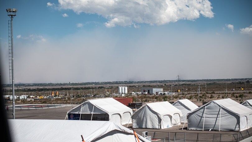 SBK: tempesta di sabbia a San Juan VIDEO