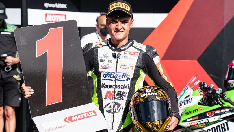 Adrian Huertas rinnova con MTM Kawasaki e passa in SSP nel 2022