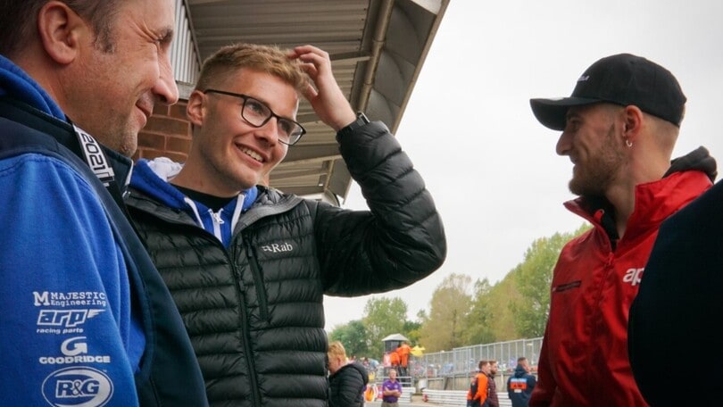 BSB, Brad Jones è tornato nel paddock a Brands Hatch