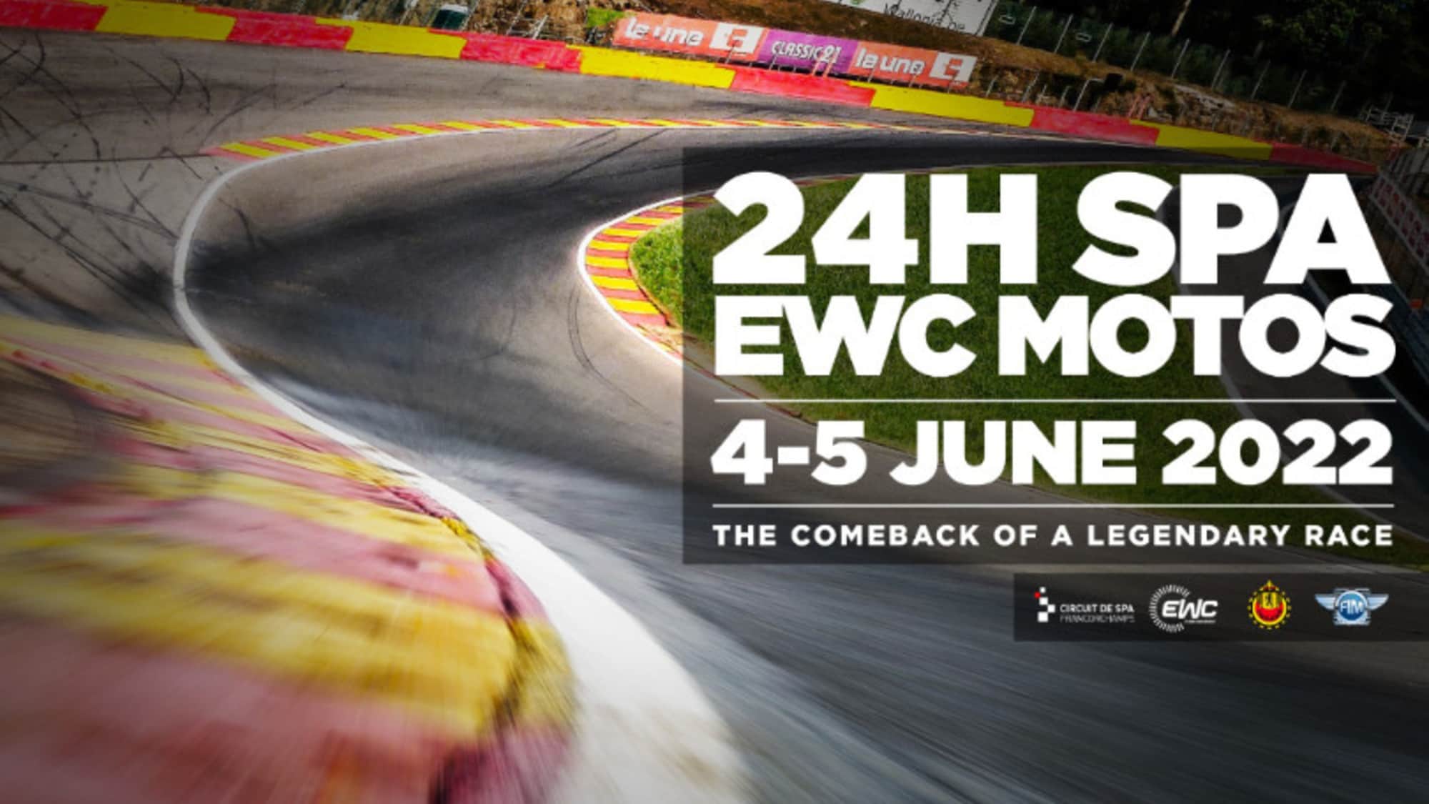 EWC, ufficiale: la 24h di Spa si disputerà il 4-5 giugno 2022
