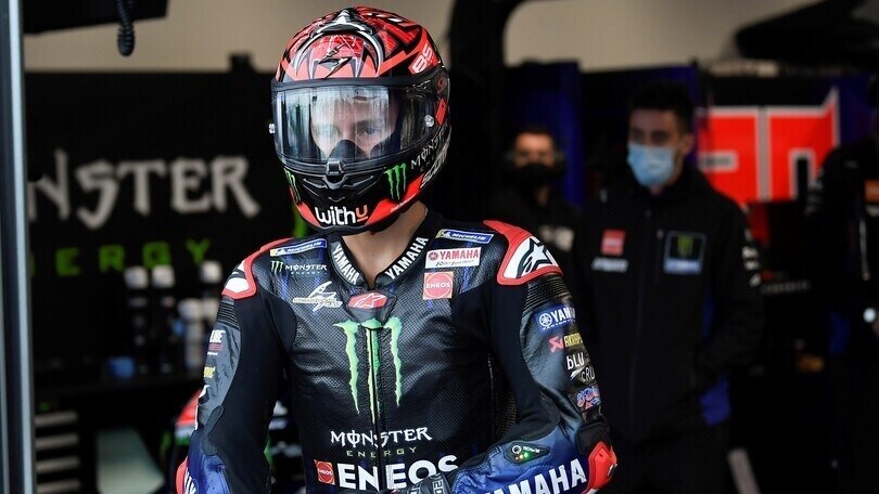 GP Emilia-Romagna, Quartararo: “The bike is a disaster in mixed conditions”