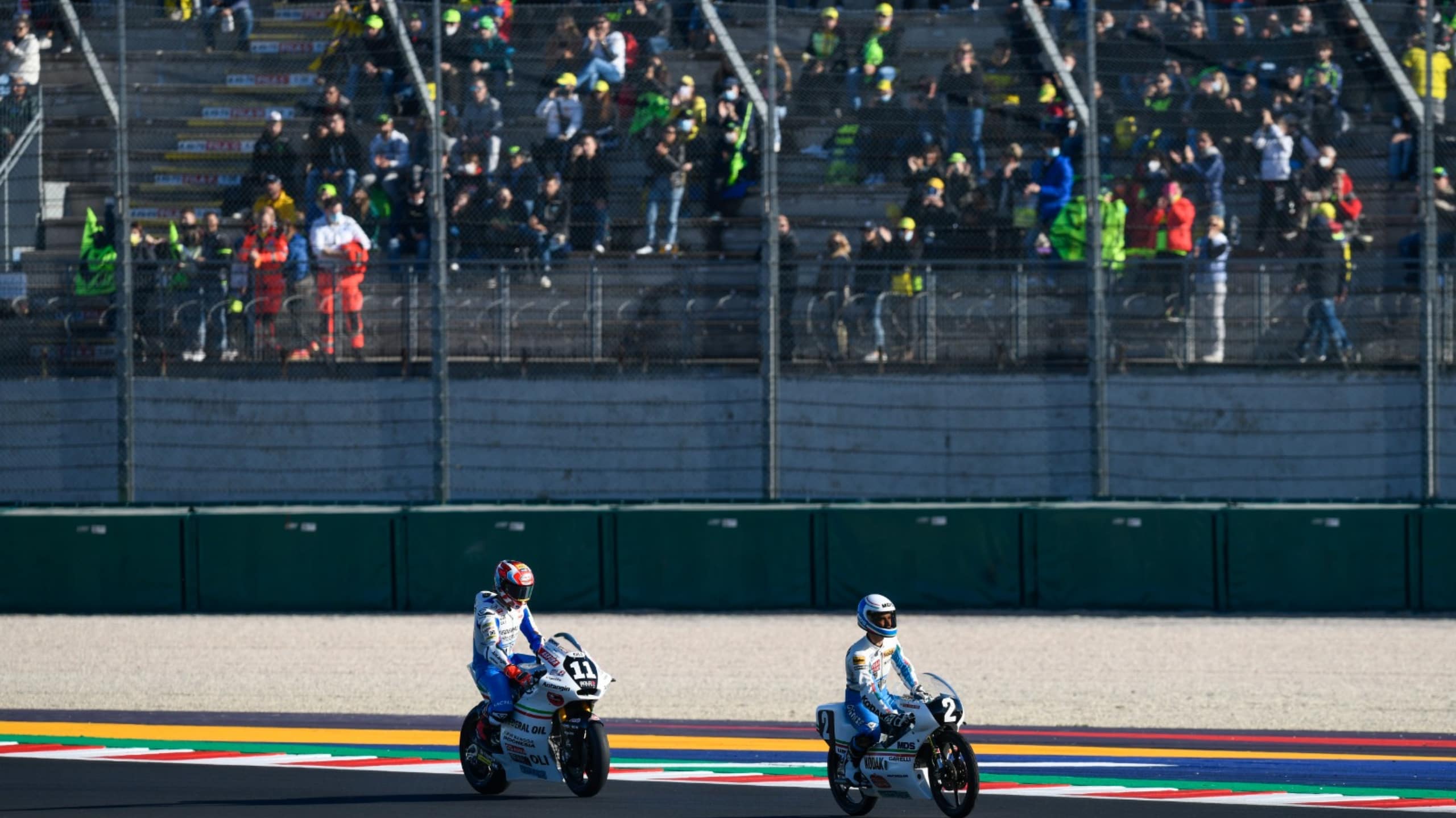 GP Emilia Romagna: il giro di pista per ricordare Fausto Gresini