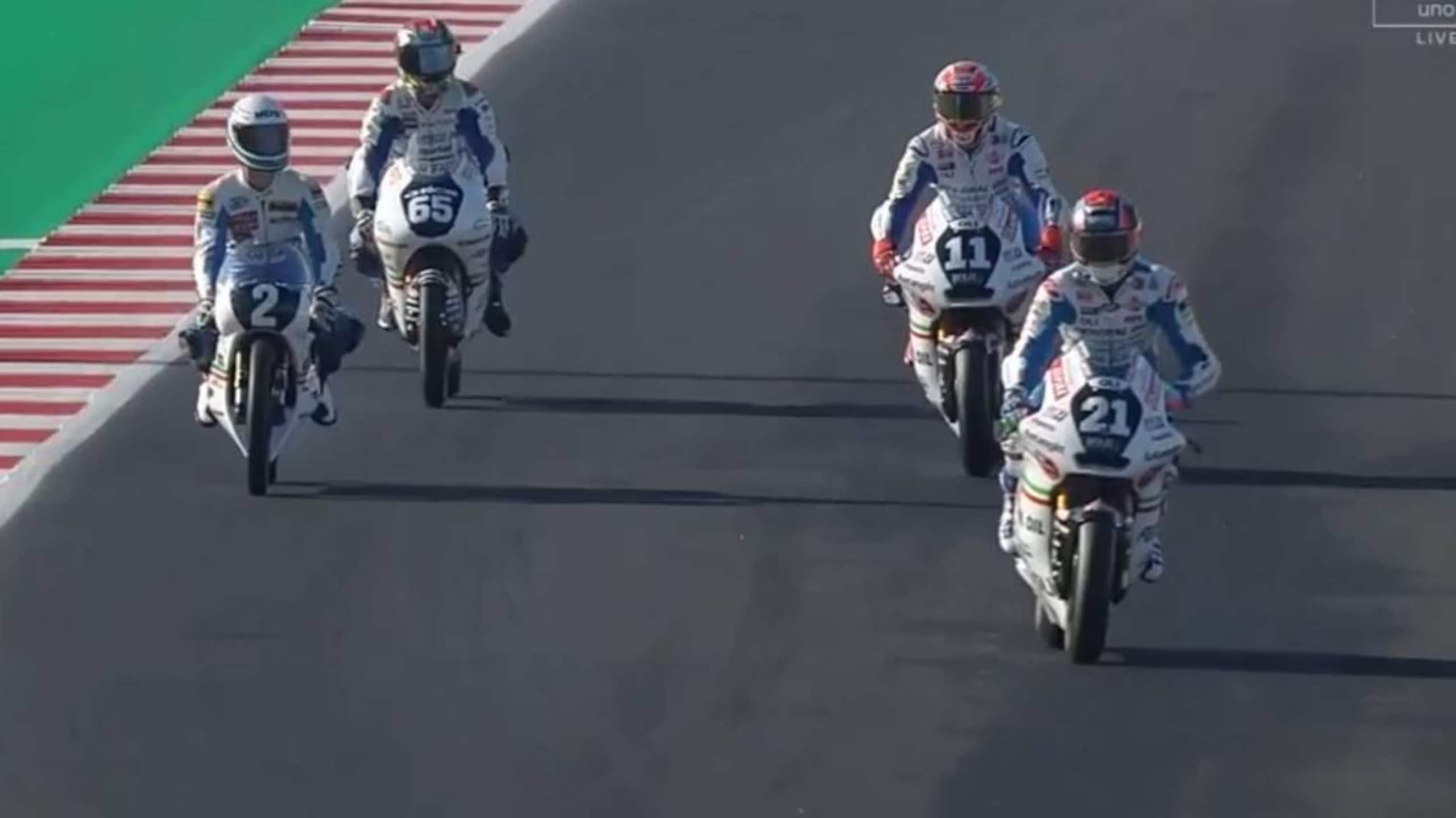 GP Emilia Romagna: il giro di pista per ricordare Fausto Gresini