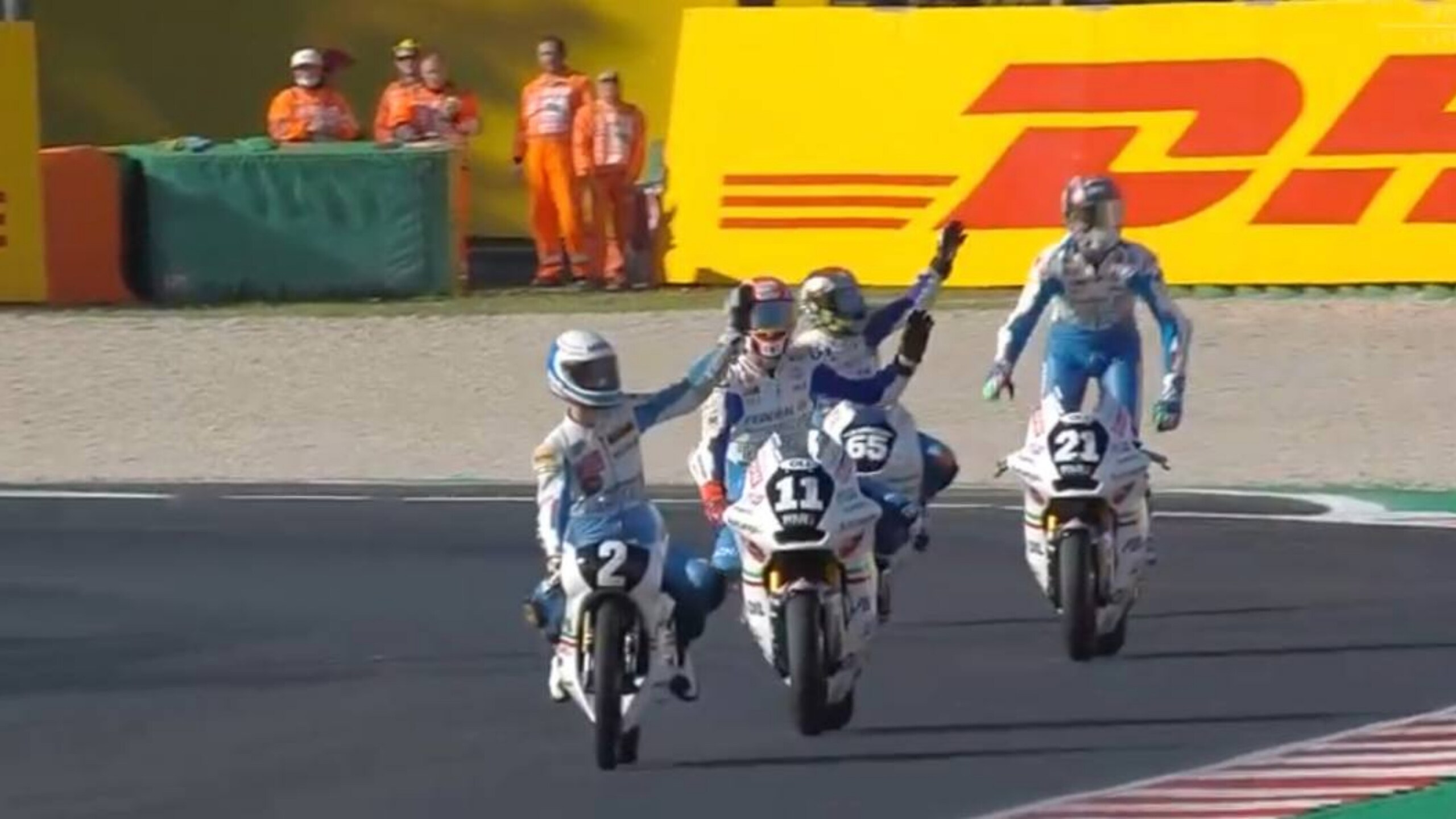 GP Emilia Romagna: il giro di pista per ricordare Fausto Gresini