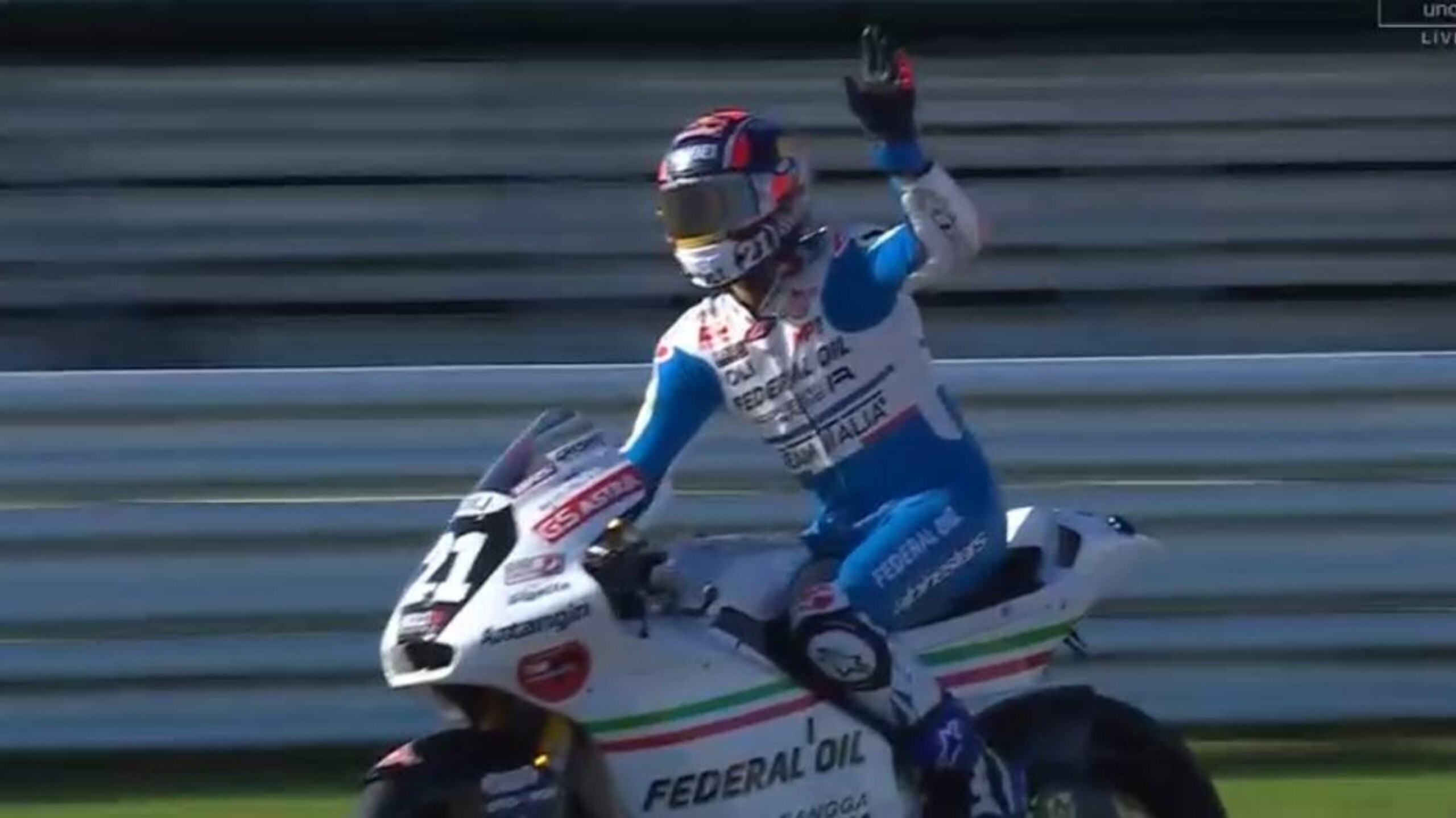 GP Emilia Romagna: il giro di pista per ricordare Fausto Gresini