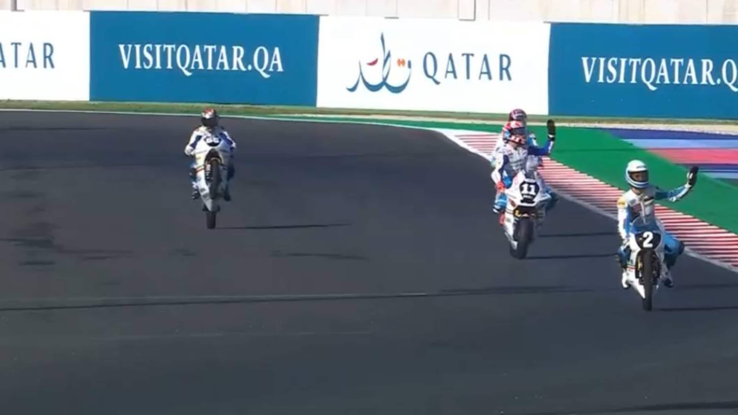 GP Emilia Romagna: il giro di pista per ricordare Fausto Gresini