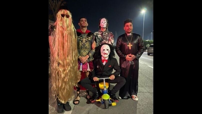 MotoGP, Halloween da paura per Valentino Rossi e i ragazzi dell'Academy