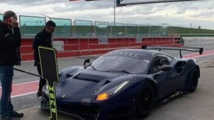 Valentino Rossi gears up for 2022: a Misano test with Ferrari