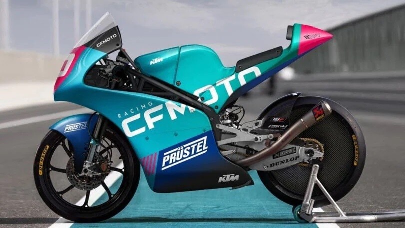 Dal 2022, CF Moto lands in Moto3 with Team PrustelGP