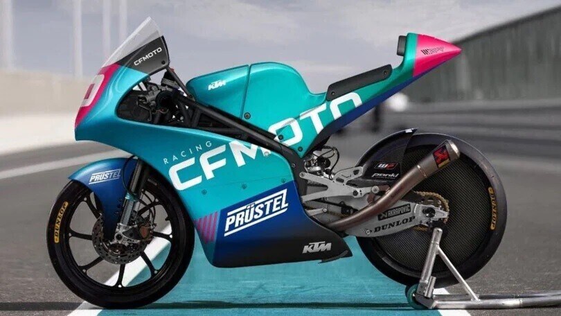 Dal 2022, CF Moto lands in Moto3 with Team PrustelGP