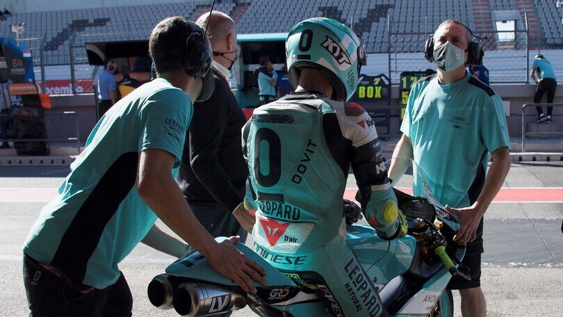 Moto3, le Qualifiche di Portimao viste dal box del team Leopard