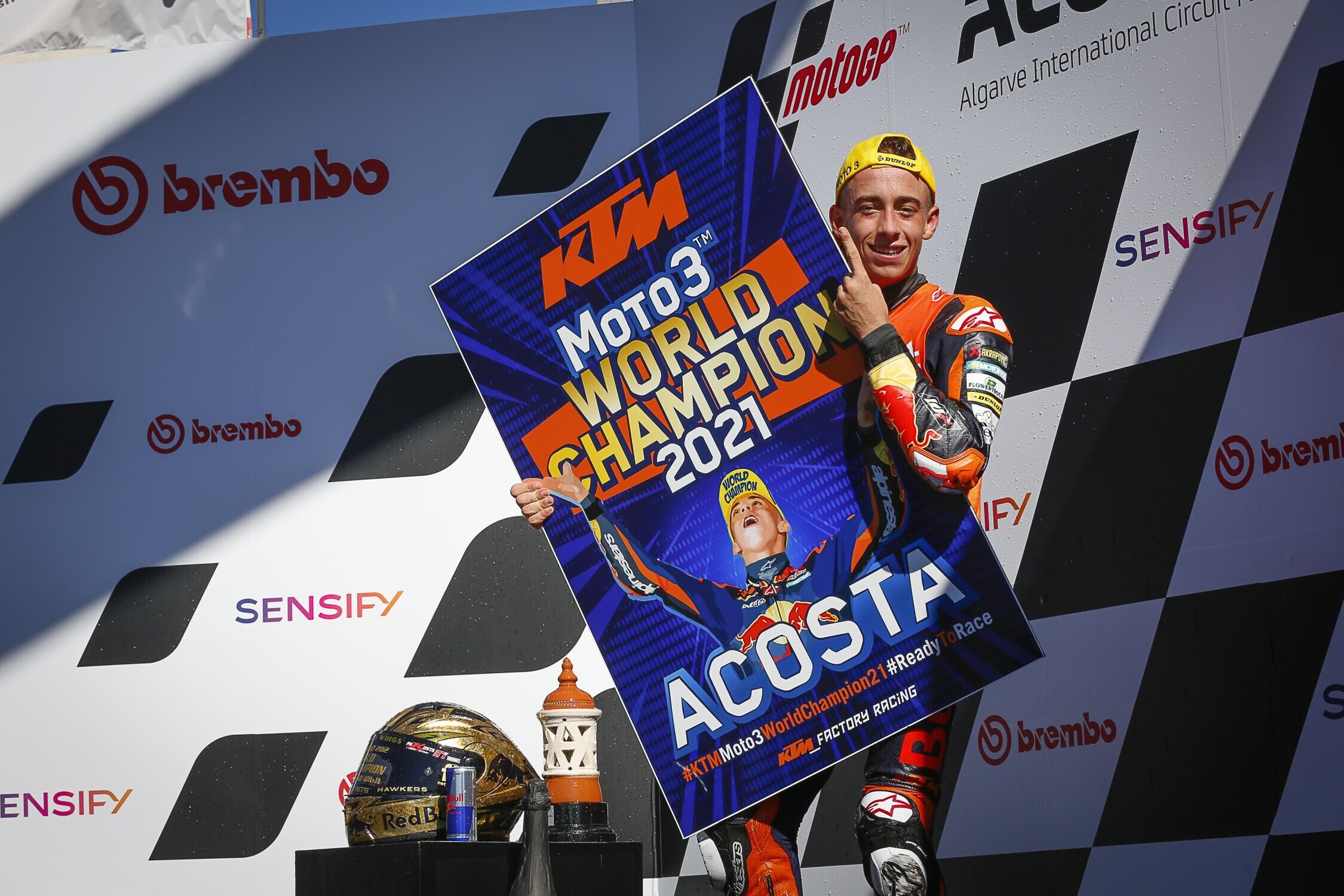 Moto3 Portimao, Acosta: “ll giorno più bello, Stoner e Schwantz i miei idoli”