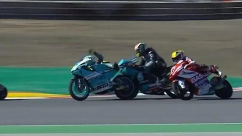 Moto3 Algarve, Binder’s apology to Foggia: “I had no room”