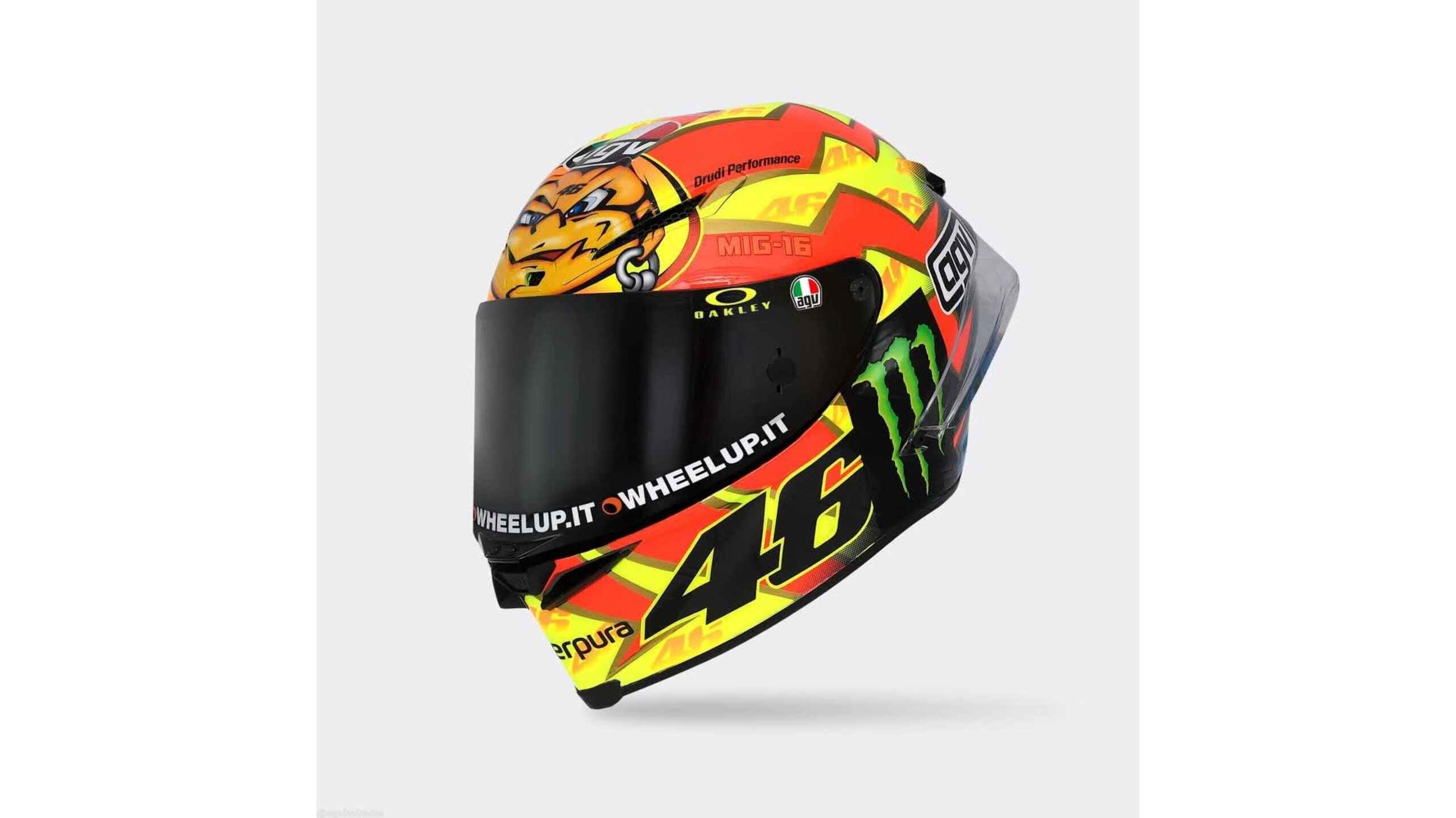 MotoGP: i piloti dell'Academy in pista a Valencia con i caschi di Valentino Rossi