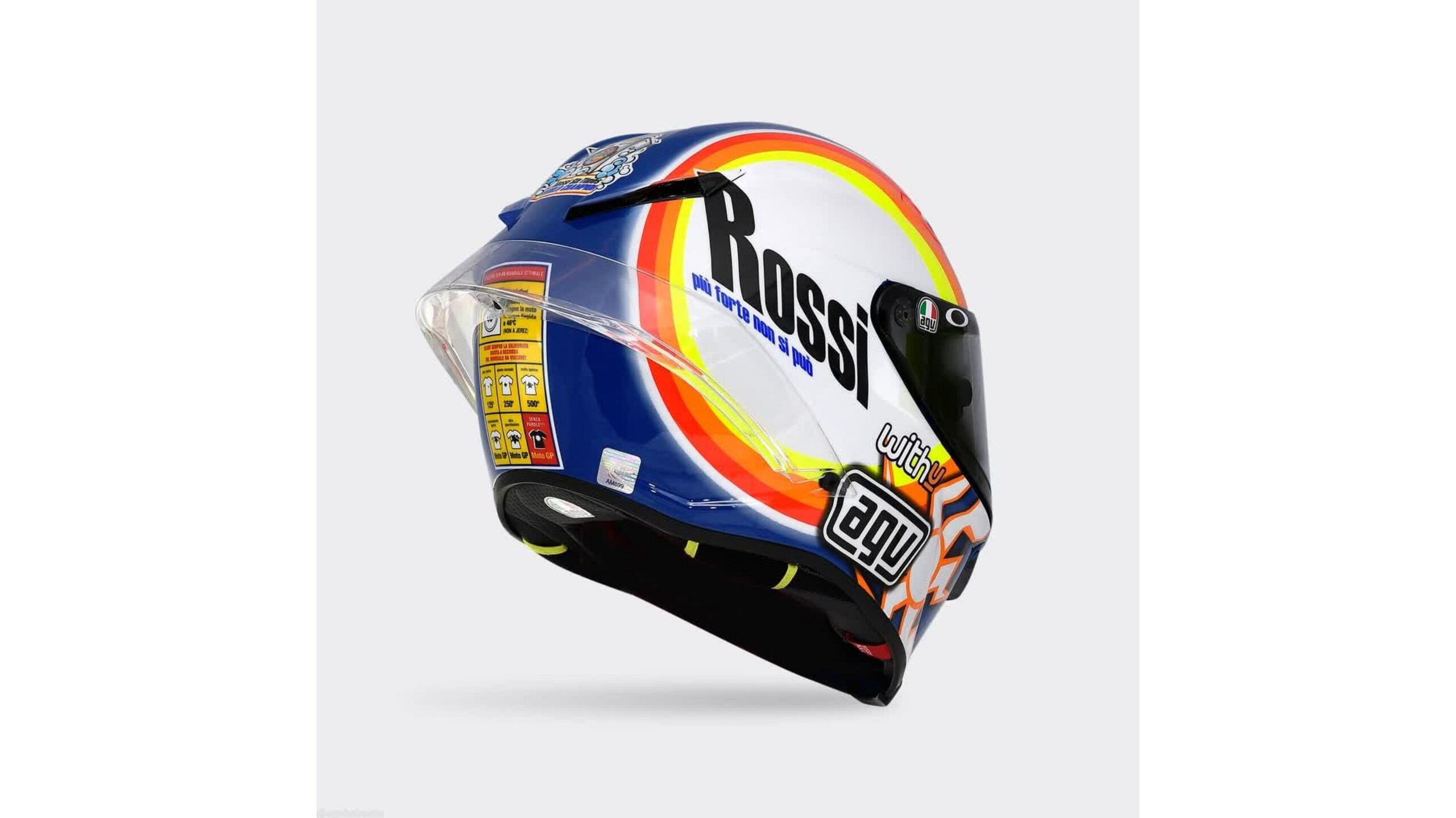 MotoGP: i piloti dell'Academy in pista a Valencia con i caschi di Valentino Rossi